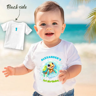 Bébé T-shirt pour garçon pour le 1er anniversaire de bé