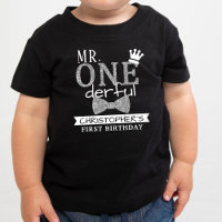T-shirt pour le 1er anniversaire de M. ONEderful