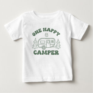 Bébé T-shirt pour tout-petit 'One Happy Camper' – Camio