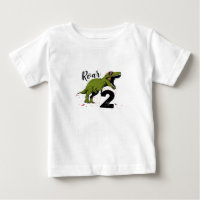 T-shirt pour tout-petit pour un 2e anniversaire de