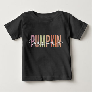 Bébé T-shirt pour tout-petit saison des citrouilles