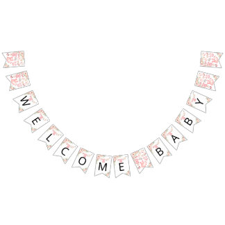 Bébé vêtements fille baby shower Bunting drapeaux