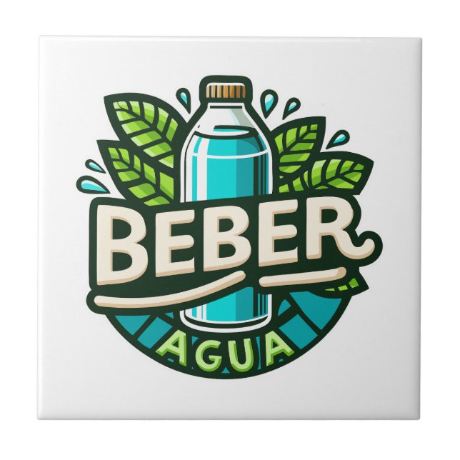 Beber agua tile (Front)