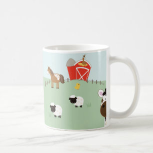 Bébés de ferme Barnyard Photo personnalisée Mug