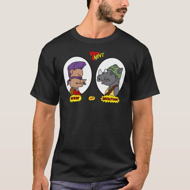Bebop and Rocksteady Essential T-Shirt (Front)