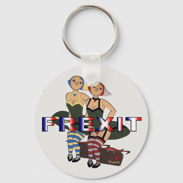 becassine frexit keychain (Front)