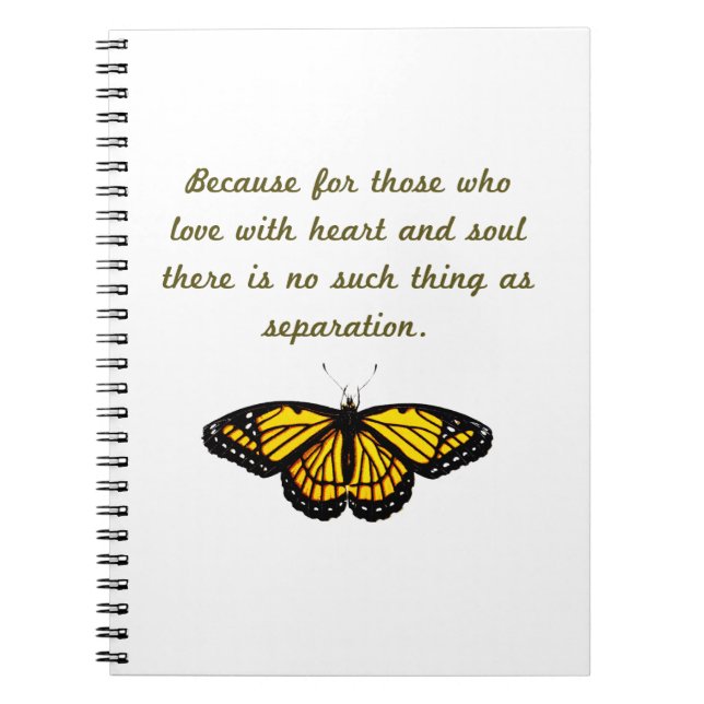 Because For Those Who Love Notebook (Front)