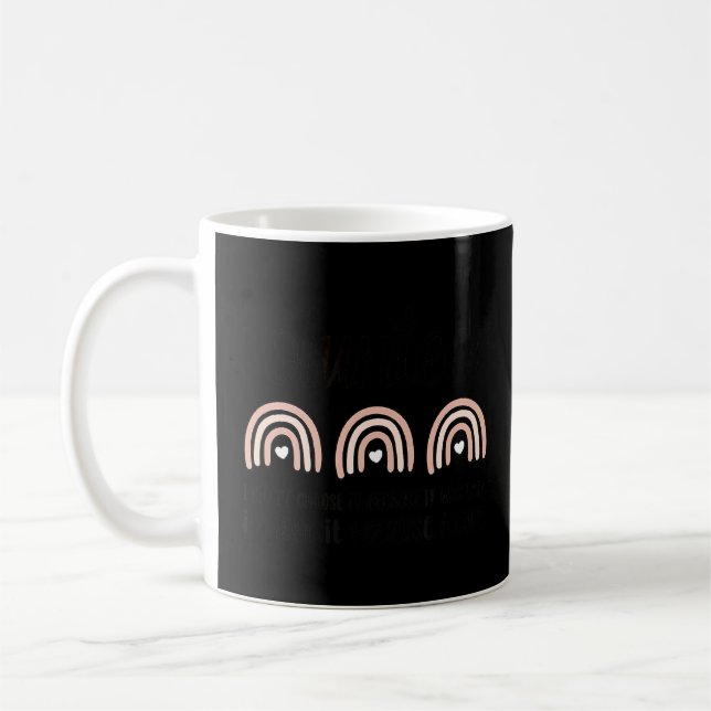 Because I Care Volunteer Voluntary Worker Coffee Mug (Left)