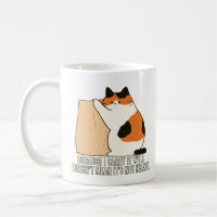 Because I Carry It Well Calico Cat Illustration