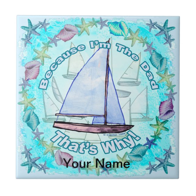 Because Im Dad  Tile (Front)