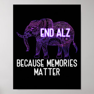 Because Memories Problem Elephant Heimer Poster