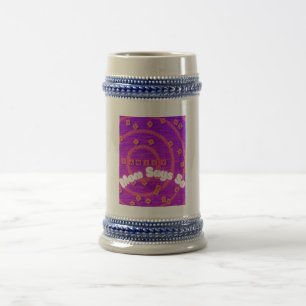 Because Mom Says So Funny Family Board Game Retro Beer Stein