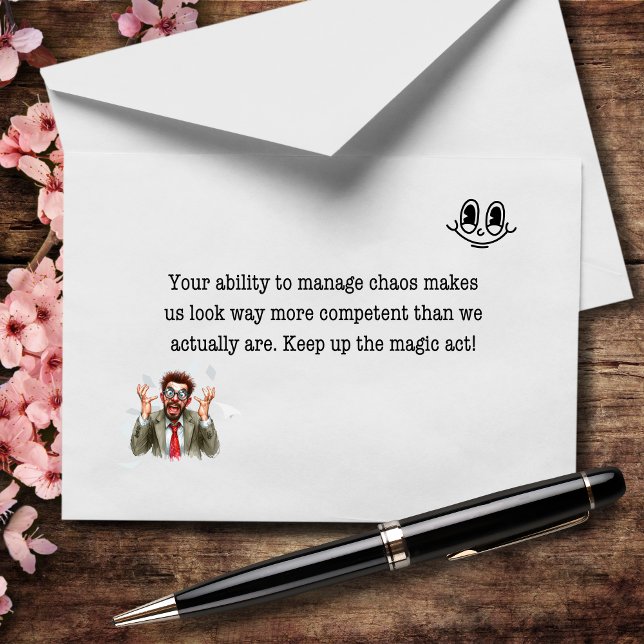 Because of You, We Look Like We Have It Together Thank You Card (Creator Uploaded)