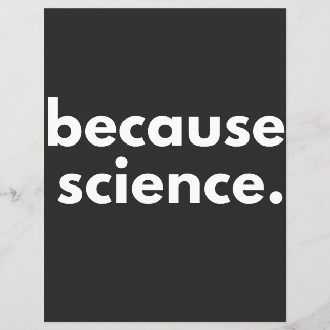 Because Science (Front)