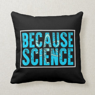 because science DNA biology replication genetic Throw Pillow