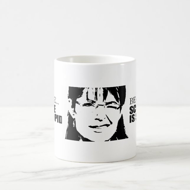 Because science is stupid coffee mug (Center)