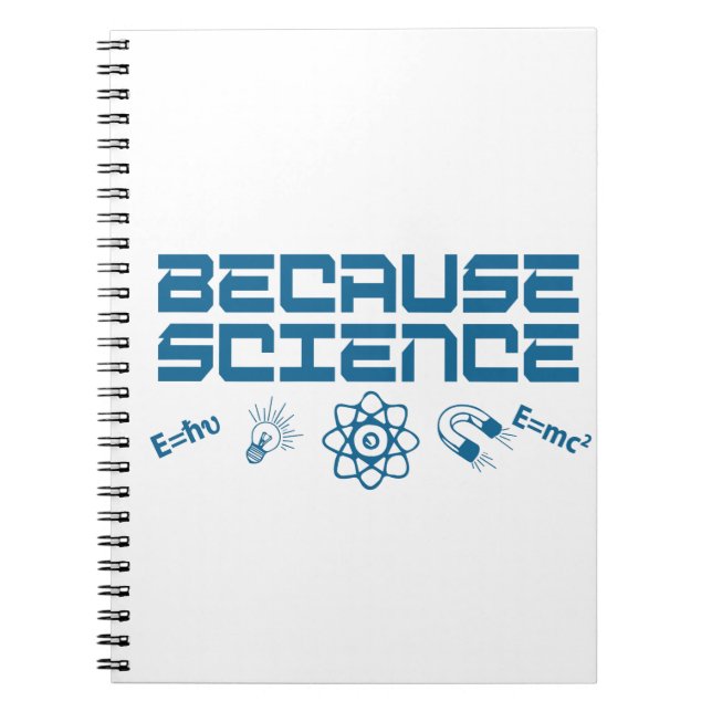 Because Science Notebook (Front)