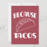 Because Tacos       Save The Date<br><div class="desc">Thousands of designs spanning dozens of categories,  all at the best prices. Browse the massive selection and find exactly what you are looking for!</div>