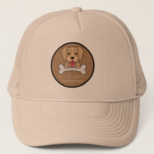 BECAUSE THERAPY IS TOO EXPENSIVE funny dog         Trucker Hat