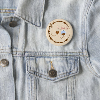 Because you're 90% espresso and everyone knows it. 2 inch round button