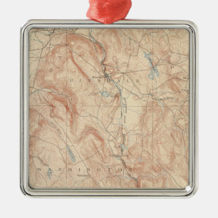Becket, Massachusetts Metal Ornament