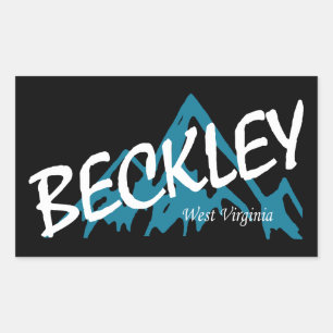 Beckley West Virginia Mountains Sticker