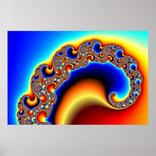 Beckoning 2 - Fractal Poster