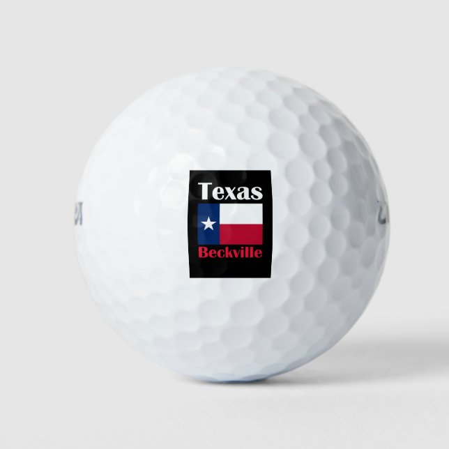 Beckville TX Golf Balls (Front)