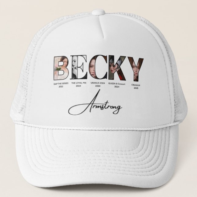 Becky Armstrong FreenBeky - Gap The Series Trucker Hat (Front)