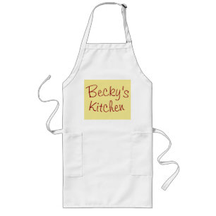 Becky's kitchen apron