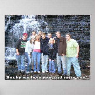 Becky's poster