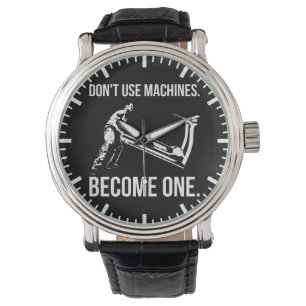 Become A Machine - Cartoon, Strongman, Treadmill Watch