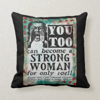 Become A Strong Woman - Funny Vintage Ad