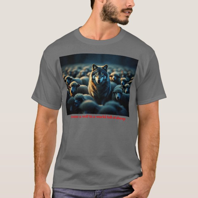 Become a Wolf T-Shirt (Front)
