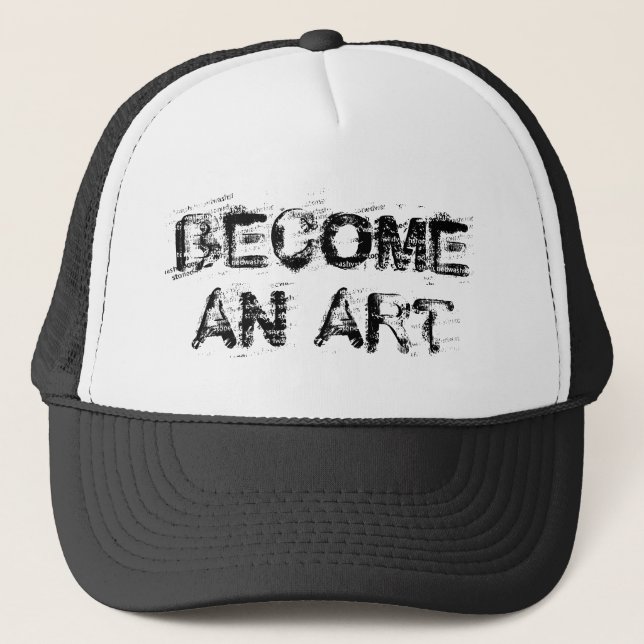 Become An Art™ Trucker Hat (Front)
