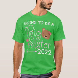 Become Big Sister 2022 Bear Sis Premium T-Shirt