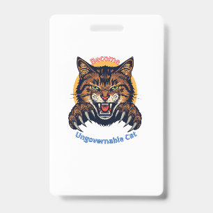 Become Ungovernable Cat Badge