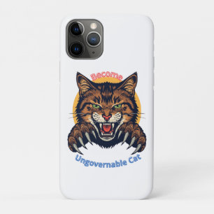 Become Ungovernable Cat iPhone 11 Pro Case
