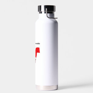 Become Ungovernable Funny Moo Deng Christmas Moo D Water Bottle