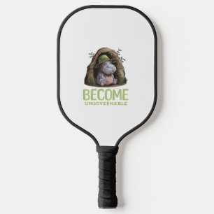 Become Ungovernable Long Sleeve T-Shirt Pickleball Paddle
