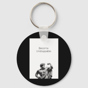 Become Unstoppable Sticker Keychain
