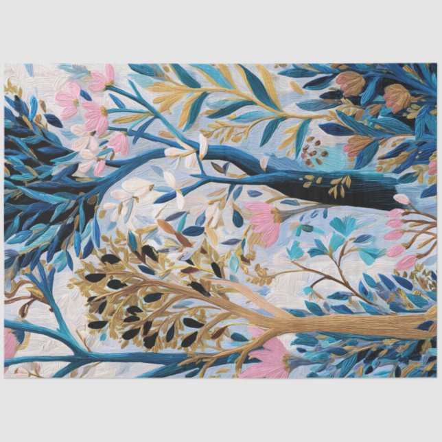 Becoming Collection Botanical Tissue Paper (Front)