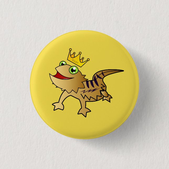 Becs Sparkz Badge 1 Inch Round Button (Front)