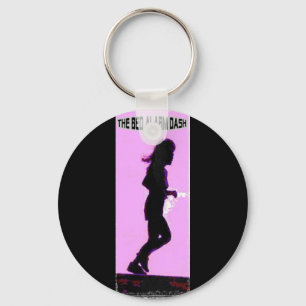 Bed Alarm Dash In Pink Keychain