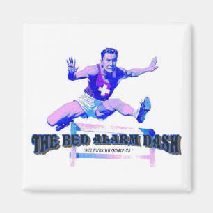 Bed Alarm Dash Vintage Nursing Magnet