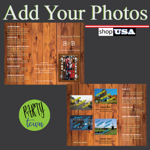 Bed and Breakfast 🏡 Beautiful Rustic Brochure