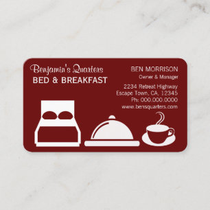 Bed and Breakfast Business Card