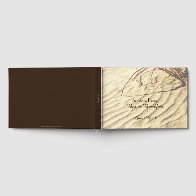 Bed & Breakfast B&B Guest Book Ripples in the Sand (Full)