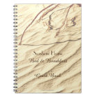 Bed & Breakfast B&B Guest Book Sand Carnet