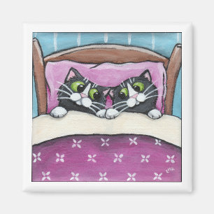 Bed Buddies Magnet